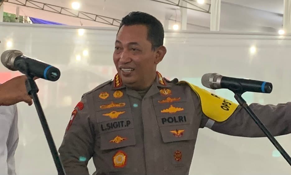 Video Kapolri Listyo Sigit Prabowo di Pemilu 2024 Hoaks