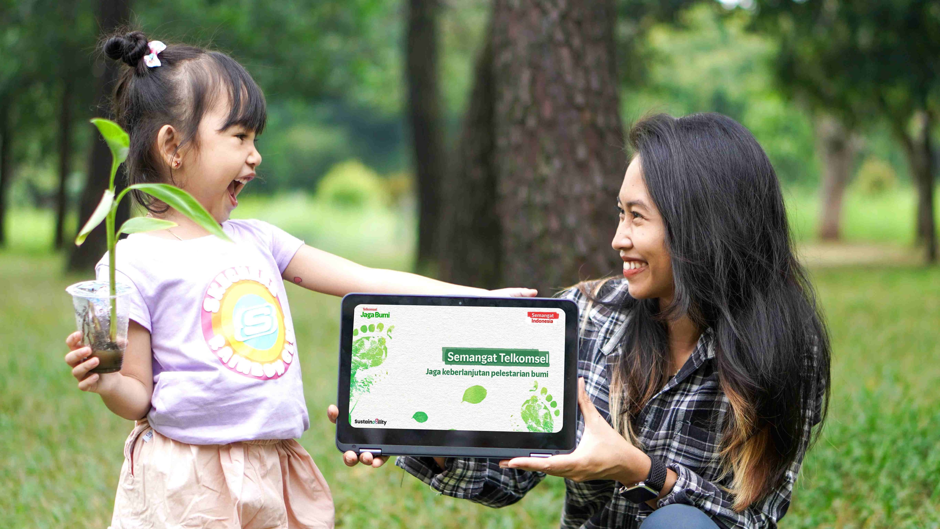 Telkomsel Jaga Bumi Ajak Pelanggan Ciptakan Jejak Kebaikan di Hari Bumi Sedunia