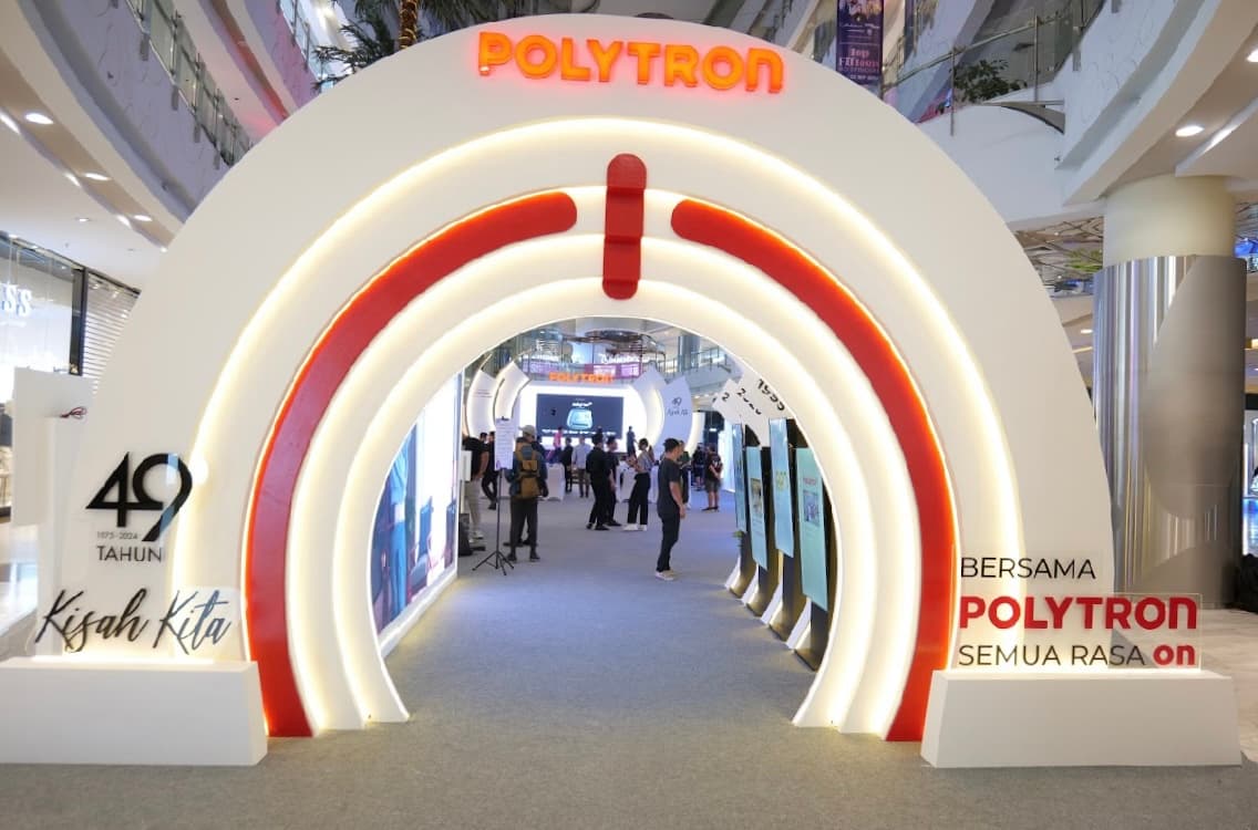Polytron Ramaikan Ajang BCA Expoversary 2025
