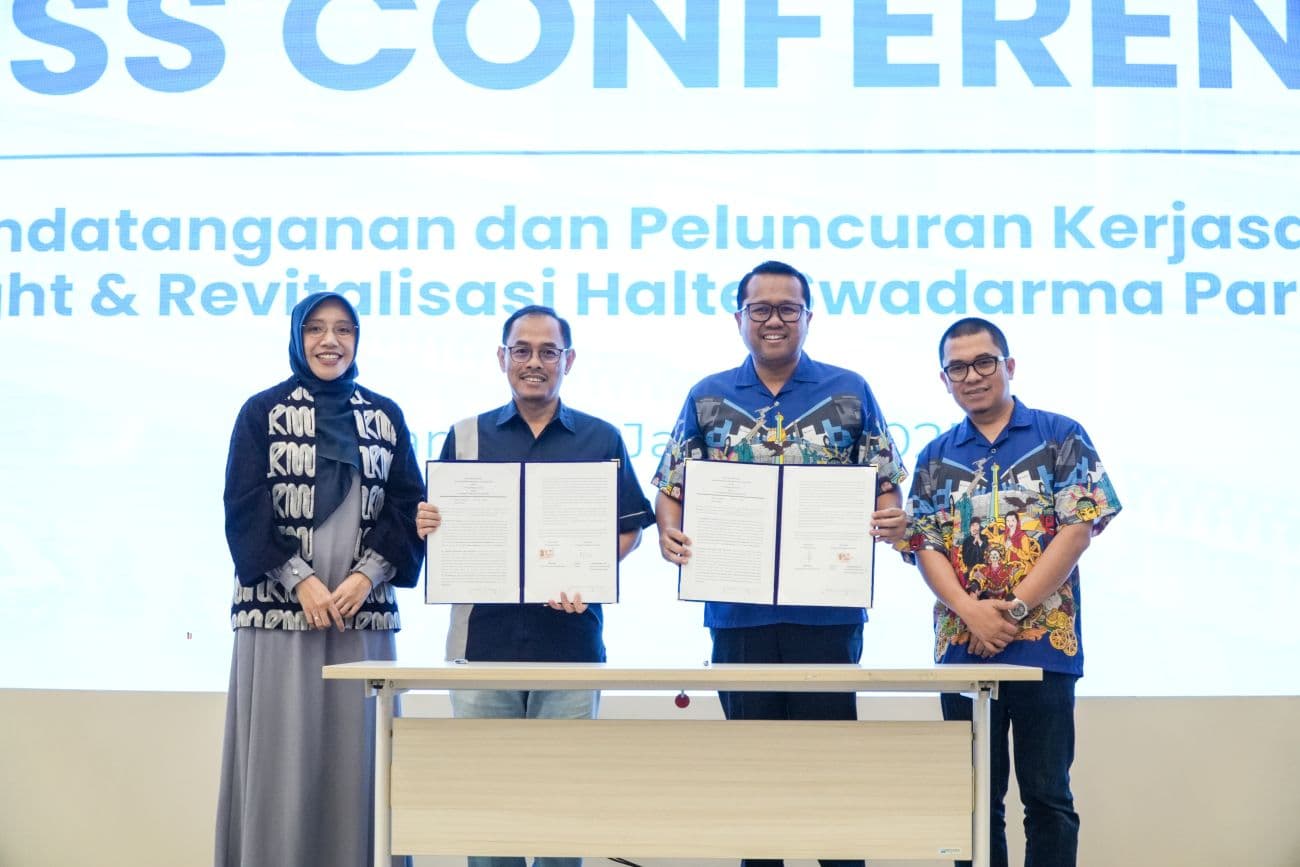 Transjakarta Gandeng Paragon Revitalisasi Halte Swadarma