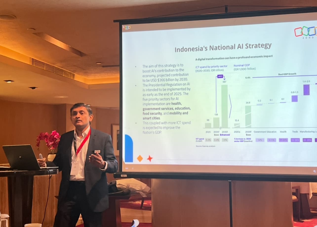 Zoho Dorong Transformasi Digital di Indonesia dengan AI dan Pelatihan Teknologi