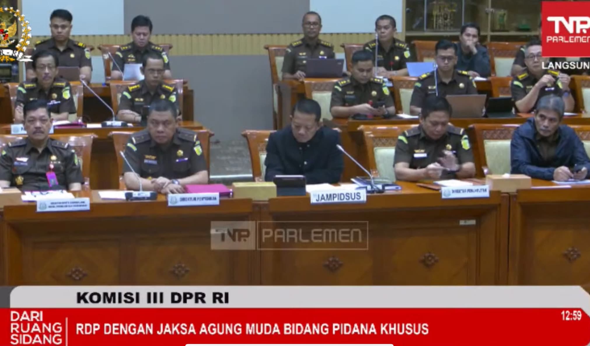 Komisi III DPR Gelar Rapat Tertutup Bersama Jampidsus, Bahas Skandal Korupsi Terkini