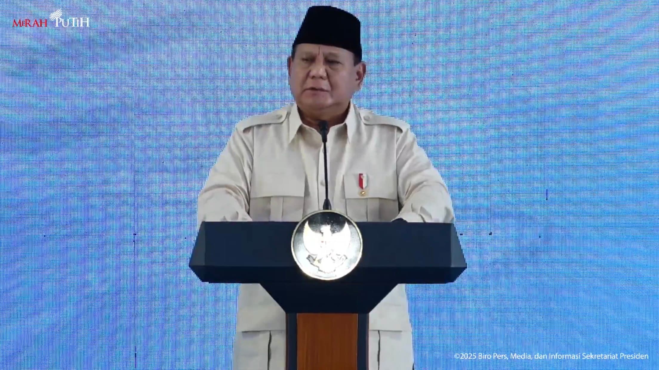 Prabowo: Biarkan Anjing Menggonggong, Kita Maju Terus untuk Indonesia Gemilang