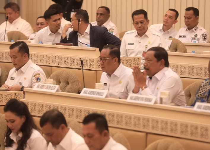 Raker Bersama Komisi II DPR, Wagub Cik Ujang Dorong Penguatan Otda Percepatan Pembangunan Tol Sumsel-Bengkulu