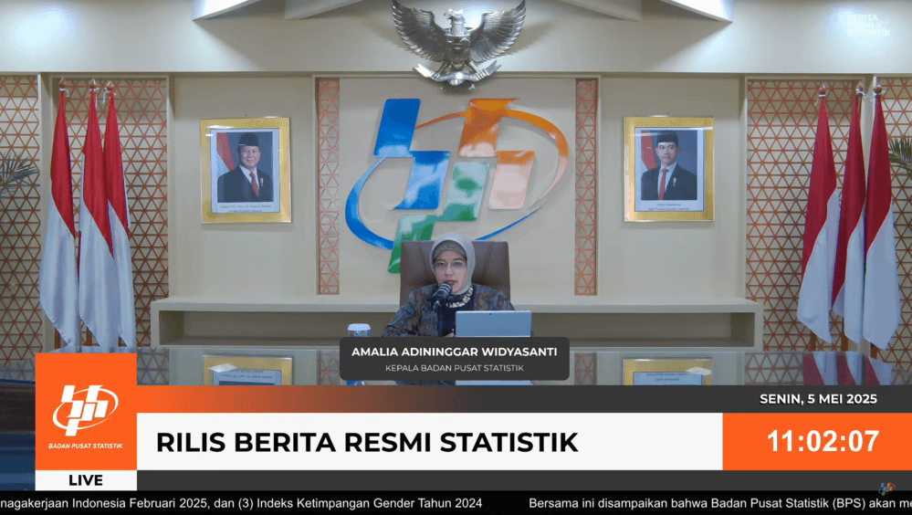 BPS Catat Angka Pengangguran Indonesia naik 83 ribu di Februari 2025