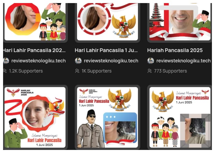 15 Link Twibbon Hari Lahir Pancasila 2025 Desain Menarik dan Gratis!