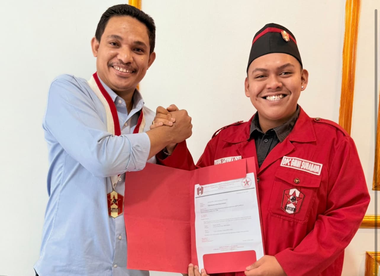 DPC GMNI Surabaya Beri Rekomendasi ke Sujahri Somar, Peluang Risyad Pahlevi Tertutup?