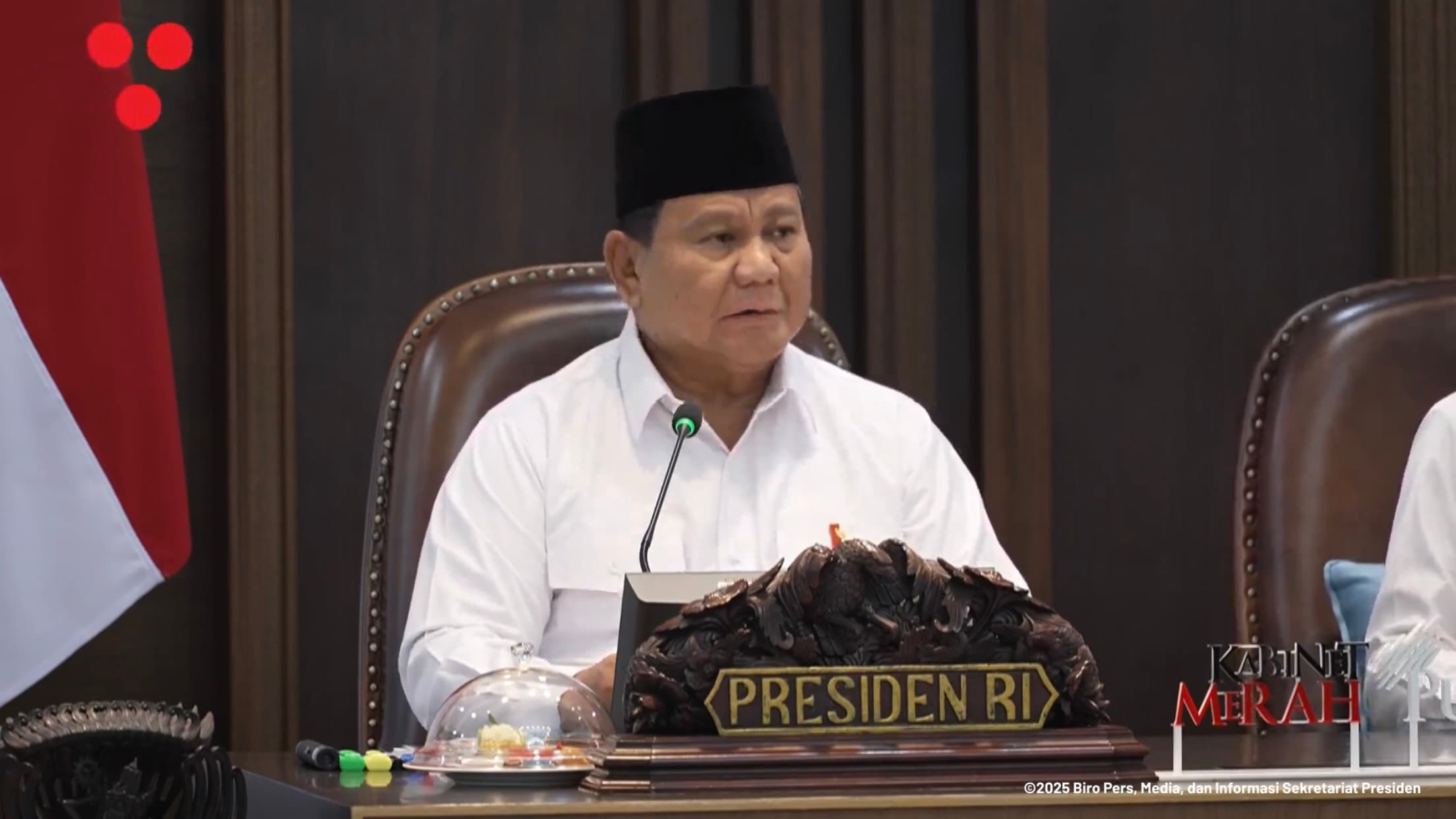 Prabowo Singgung Jokowi Saat Buka Sidang Kabinet Paripurna, Ada Apa?