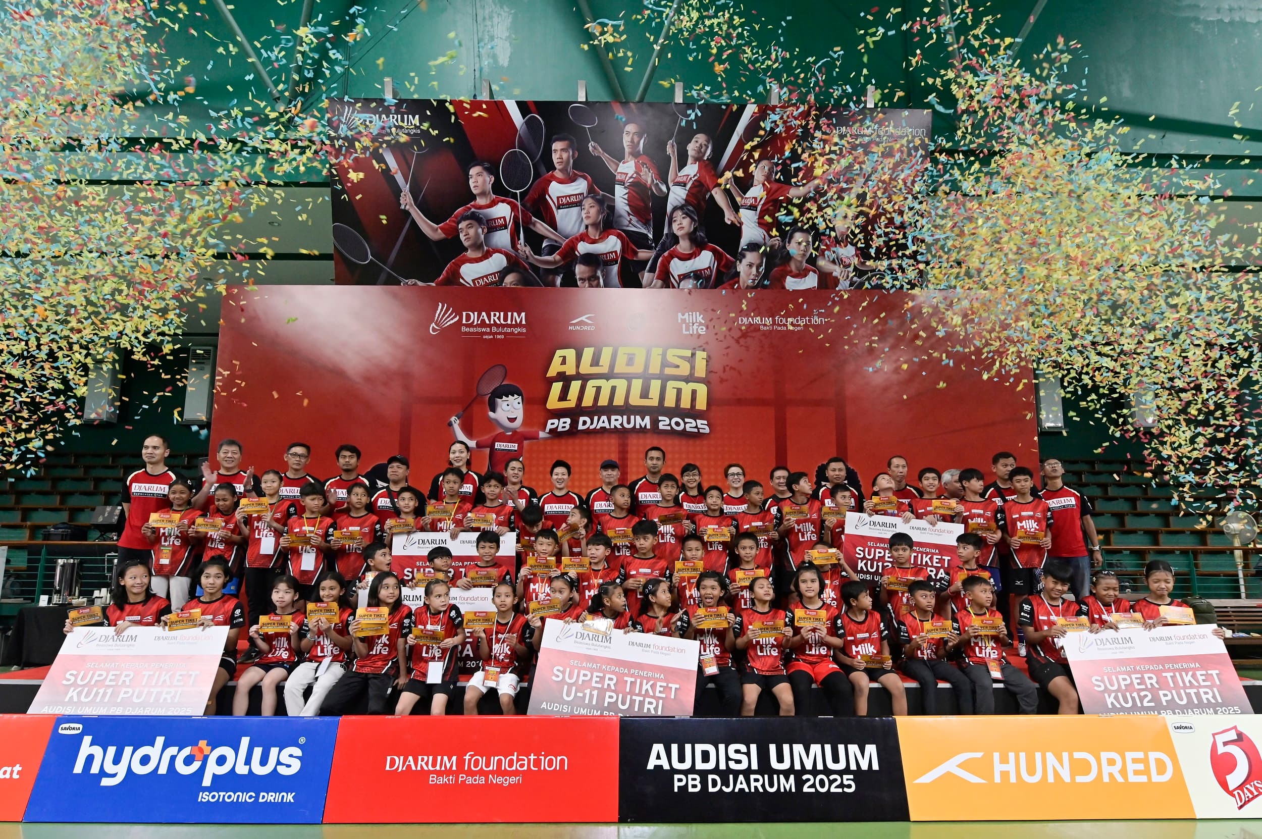 Audisi Umum PB Djarum 2025: 50 Atlet Muda Raih Super Tiket, Siap Jalani Karantina