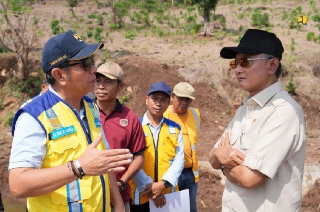 Kementerian PU Kebut Bendungan Tanju Untuk Suplai Irigasi Pertanian di NTB