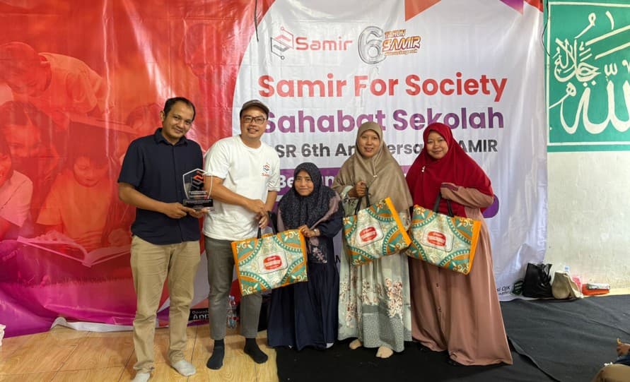 Samir Fintek Rayakan 6 Tahun Perjalanan dengan Membangun Ekosistem Pendidikan Inklusif di Sekolah Master Depok