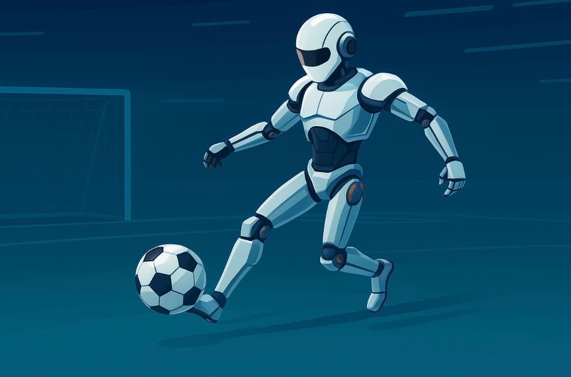 Trial Sepak Bola Robotik: Simulasi Dinamika Olah Raga Populer