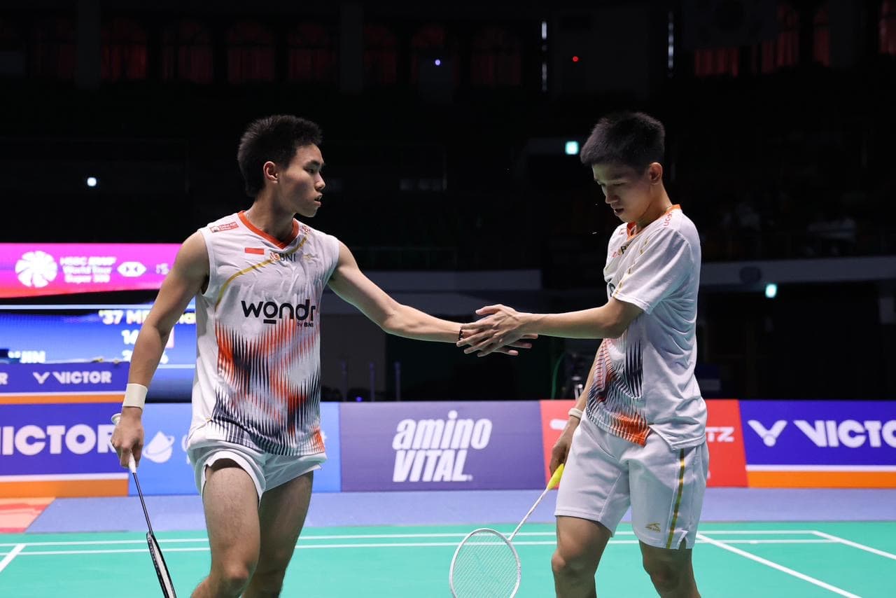 Raymond/Nikolaus Gagal Juara di Korea Masters, Tetap Tunjukkan Progres Menjanjikan