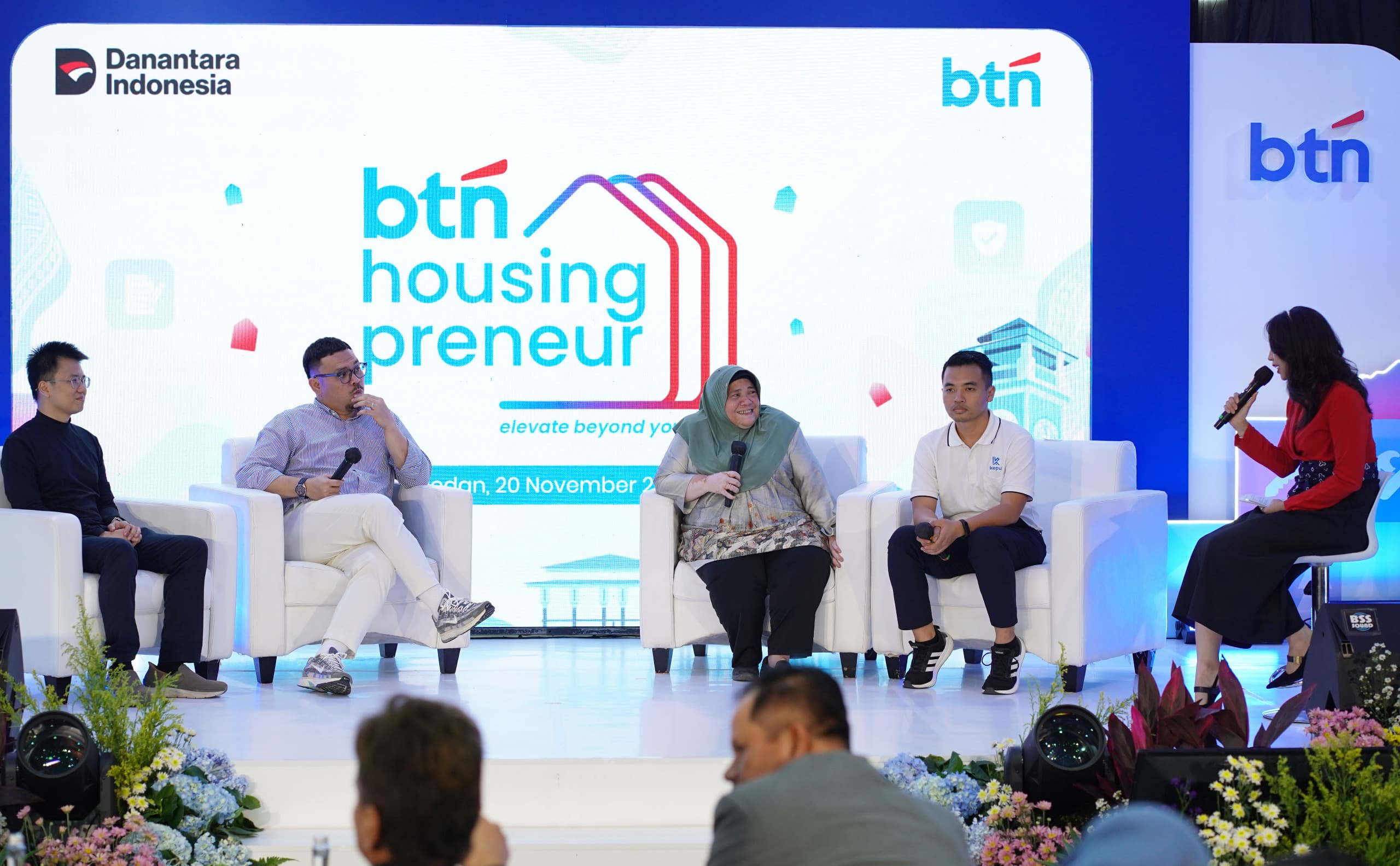 Blusukan Cari Inovasi Perumahan, BTN Housingpreneur Gelar Roadshow di USU Medan