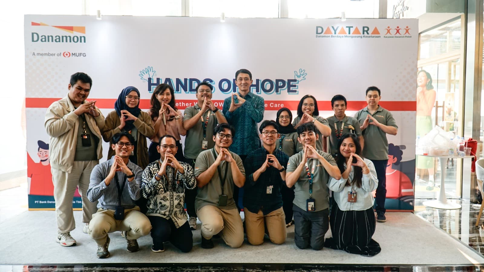Danamon Gelar DAYATARA Hands of Hope, Wujud Kepedulian bagi Penyandang Disabilitas