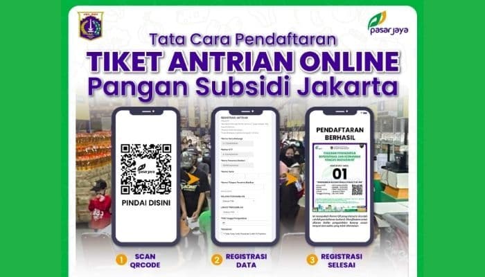 Cara Daftar Antrean KJP Pasar Jaya 2026, Cukup Lewat HP Tanpa Antre Panjang