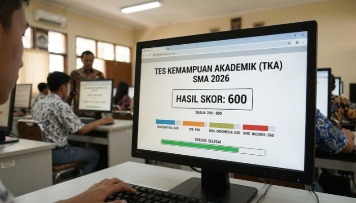 Skor TKA 2026 600 Apakah Termasuk Tinggi? Ini Cara Membaca Nilainya