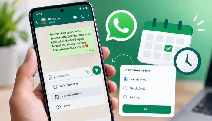 WhatsApp Uji Fitur Jadwalkan Pesan Otomatis di Android, Begini Cara Pakainya