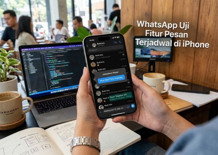 WhatsApp Uji Fitur Pesan Terjadwal di iPhone, Bisa Terkirim saat Offline