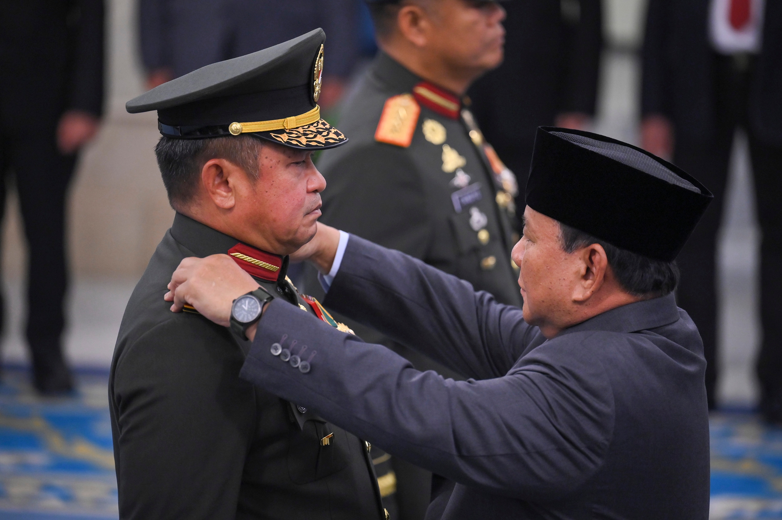 Presiden Prabowo Melantik Wakil Penglima TNI dan Kepala Badan