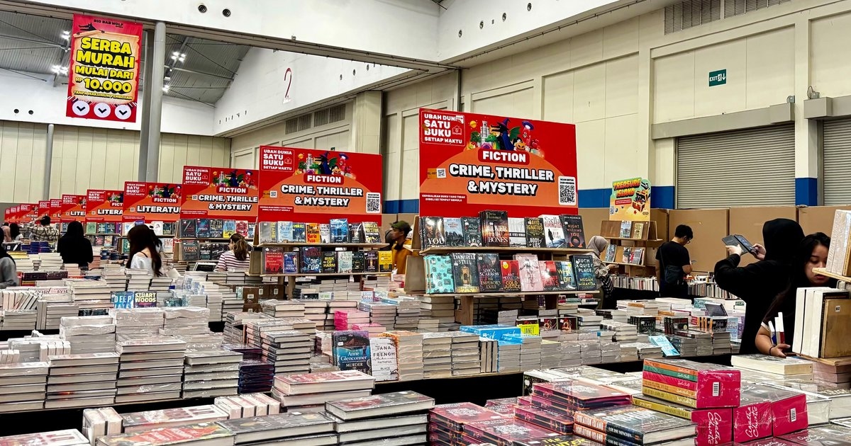 BBW Jakarta 2026 Resmi Dibuka, Pengunjung Bisa Berburu Buku Selama 24 Jam
