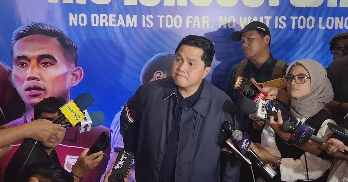 Nonton The Longest Wait, Erick Thohir Terkesan dengan Pengorbanan Pemain Timnas Indonesia