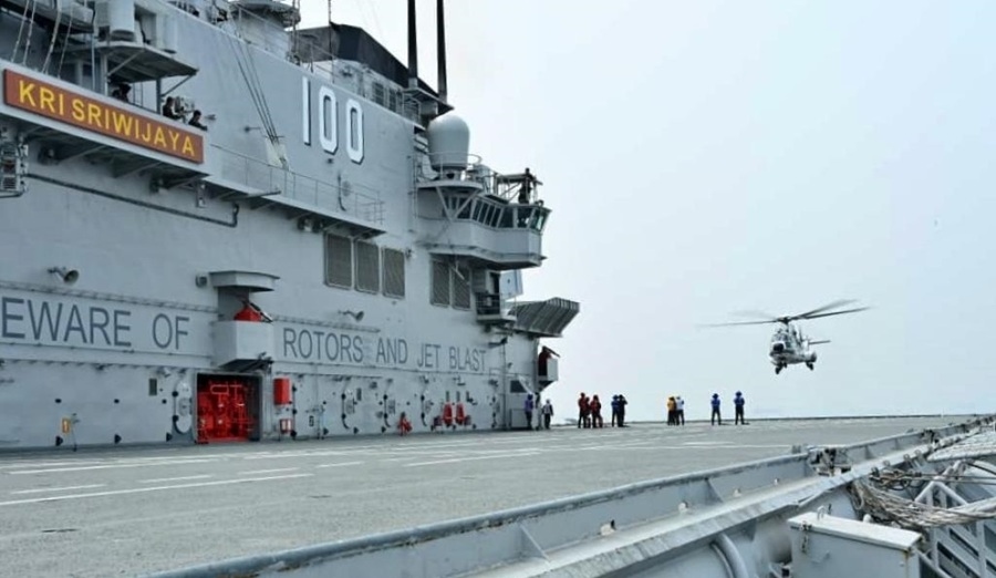 Bukan Hanya Benteng Maritim, KRI Sriwijaya-100 Turut Jadi Tumpuan Tanggap Bencana