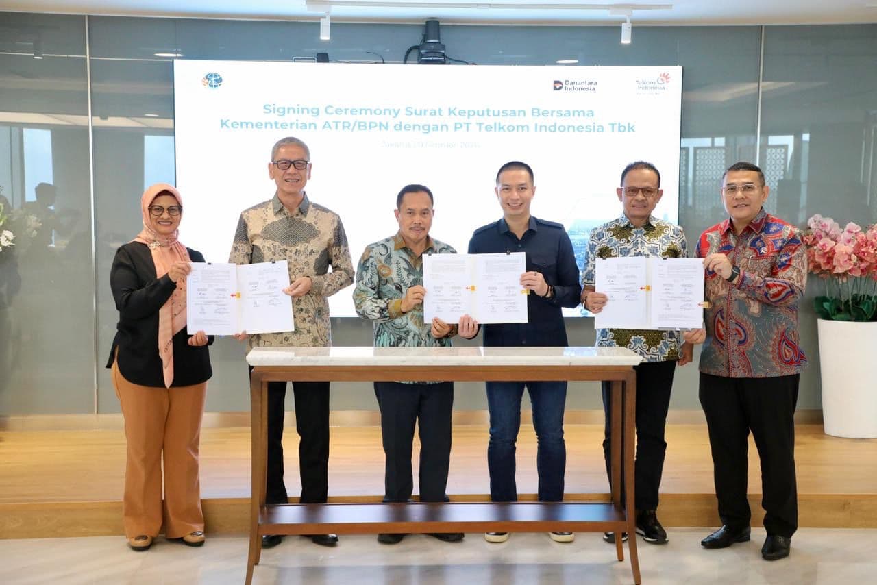 Satgas Aset Tanah Telkom Resmi Dibentuk, Sertifikasi Jadi Fokus Utama