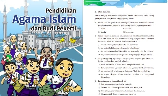 Kunci Jawaban PAI Kelas 9 Halaman 190-193: Materi Qada dan Qadar