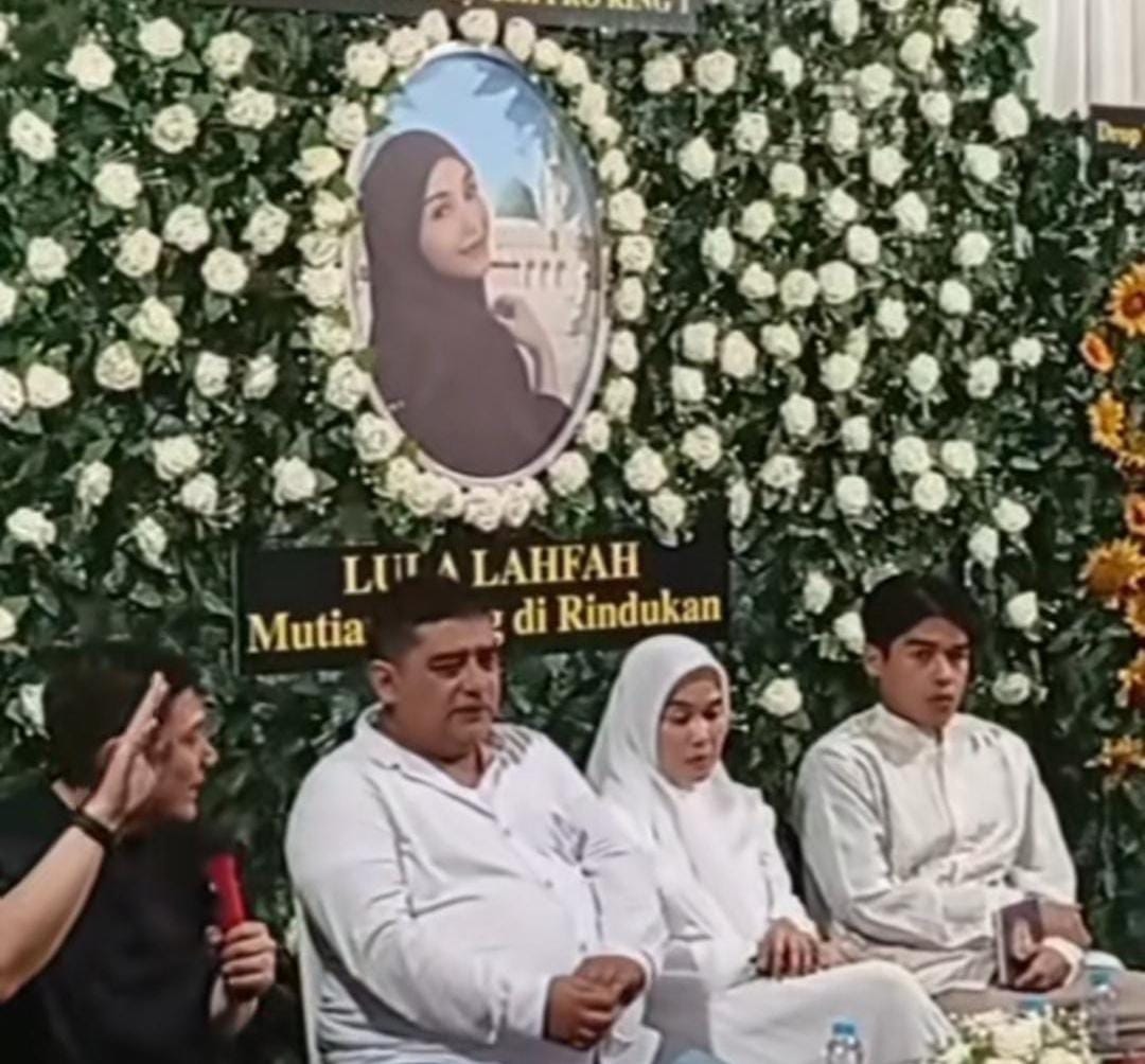 Gelar Pengajian 40 Hari Lula Lahfah, Sang Ayah Terharu Banyak Sahabat yang Hadir