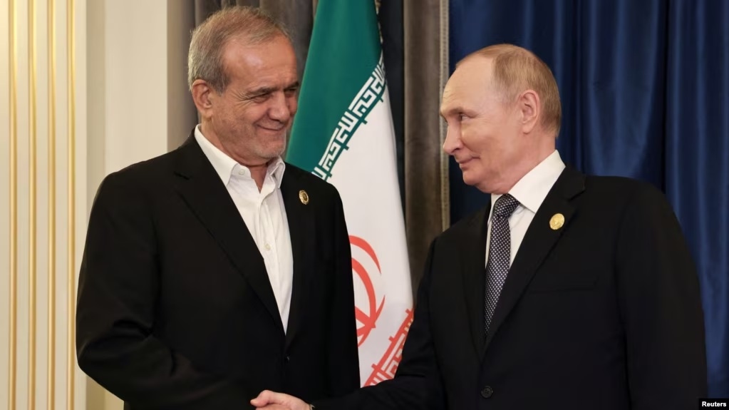 Pejabat AS Tuduh Rusia Bantu Iran Beri Data Target Serangan