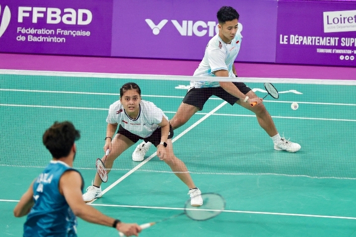 Orleans Masters: Tampil Dominan, Dejan/Bernadine Amankan Tiket Babak Kedua