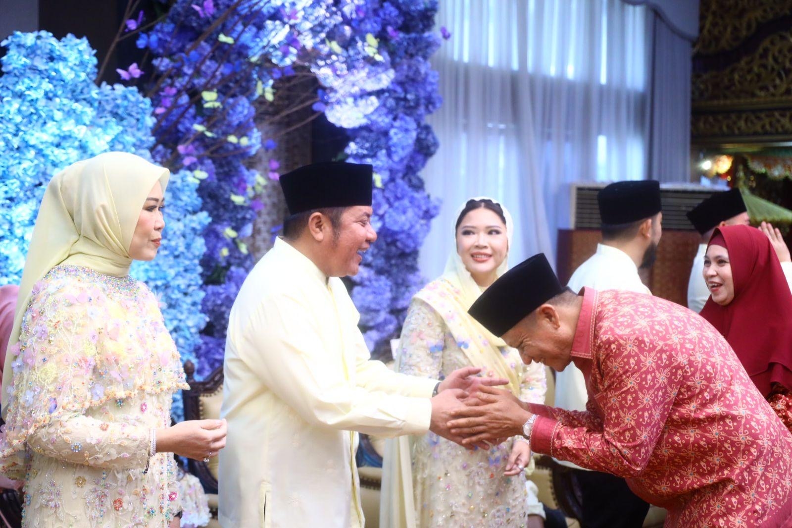 Herman Deru Gelar Open House Hari Kedua Lebaran, Pererat Silaturahmi dengan Kepala Daerah dan Warga