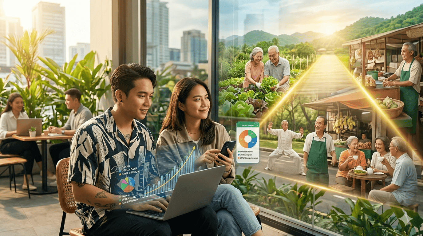 Cara Menyiapkan Dana Pensiun Sejak Muda: Strategi Gen Z & Milenial agar Tetap Aman Finansial