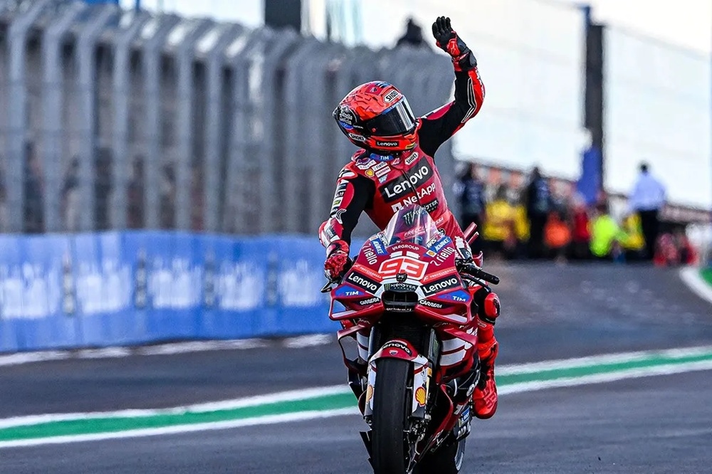 MotoGP AS: Marc Marquez Bangkit Usai Kecelakaan Horor di COTA