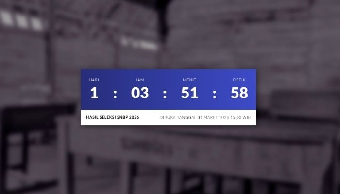 Pengumuman Hasil SNBP 2026 Besok Pukul 15.00 WIB, Begini Cara Cek Pakai Nomor Pendaftaran