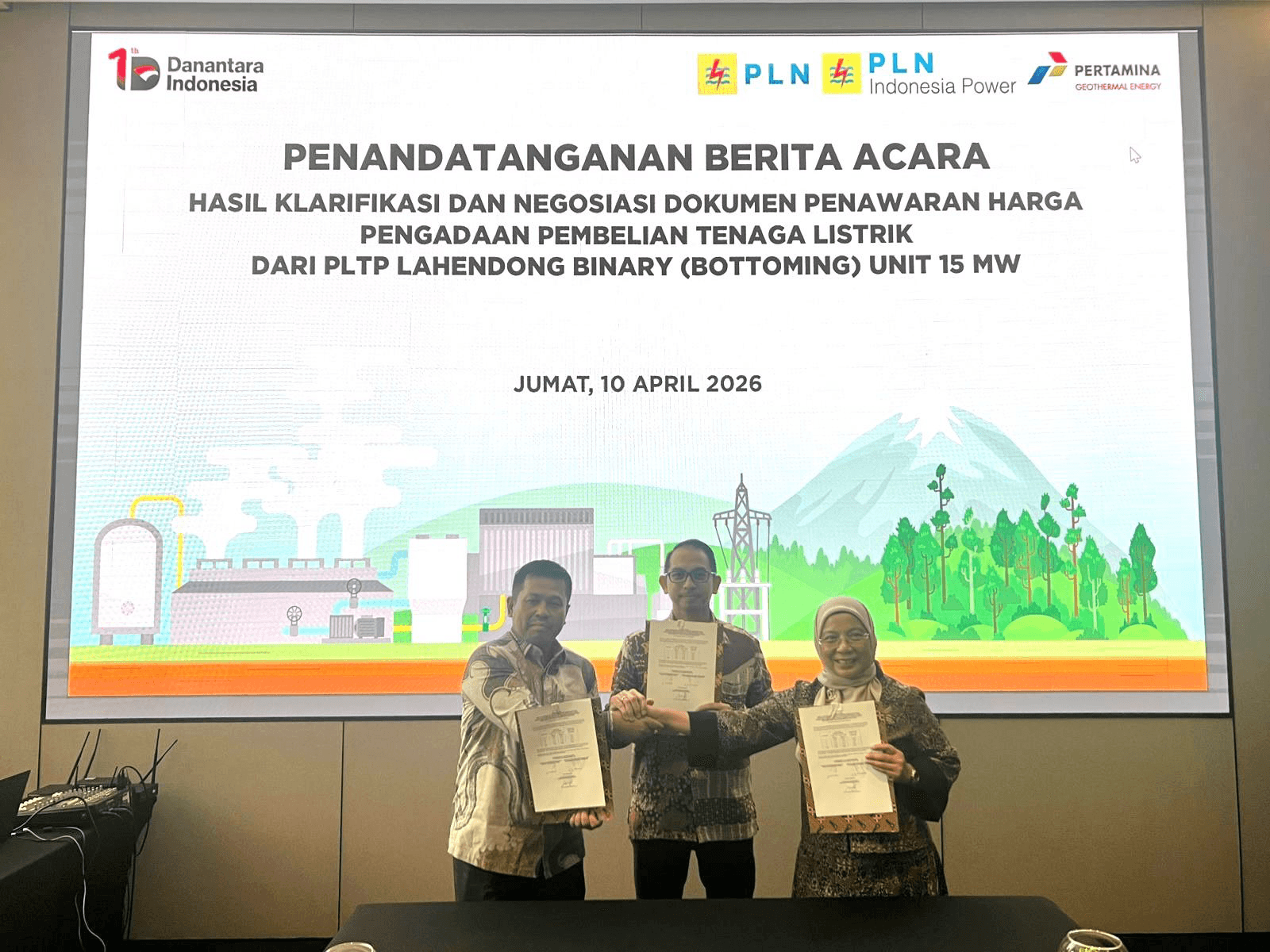 PLTP Lahendong 15 MW Masuk Tahap Lanjut, Operasi Komersial 2028 Mendatang
