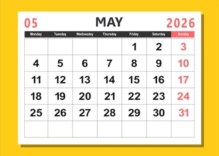 Tanggal Merah Bulan Mei 2026 Ada Berapa Hari? Cek Libur Nasional, Cuti Bersama, dan Long Weekend!