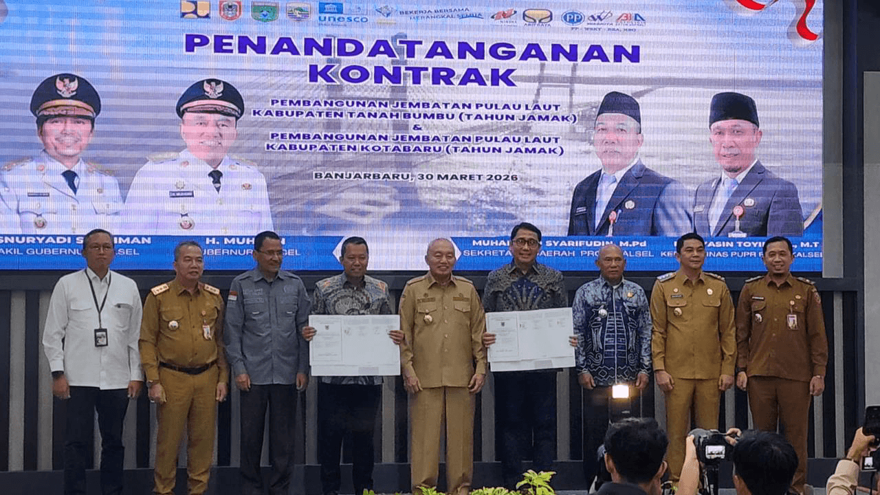 Jembatan Pulau Laut Kalsel Dibangun, Nilai Proyek Tembus Rp1,02 Triliun
