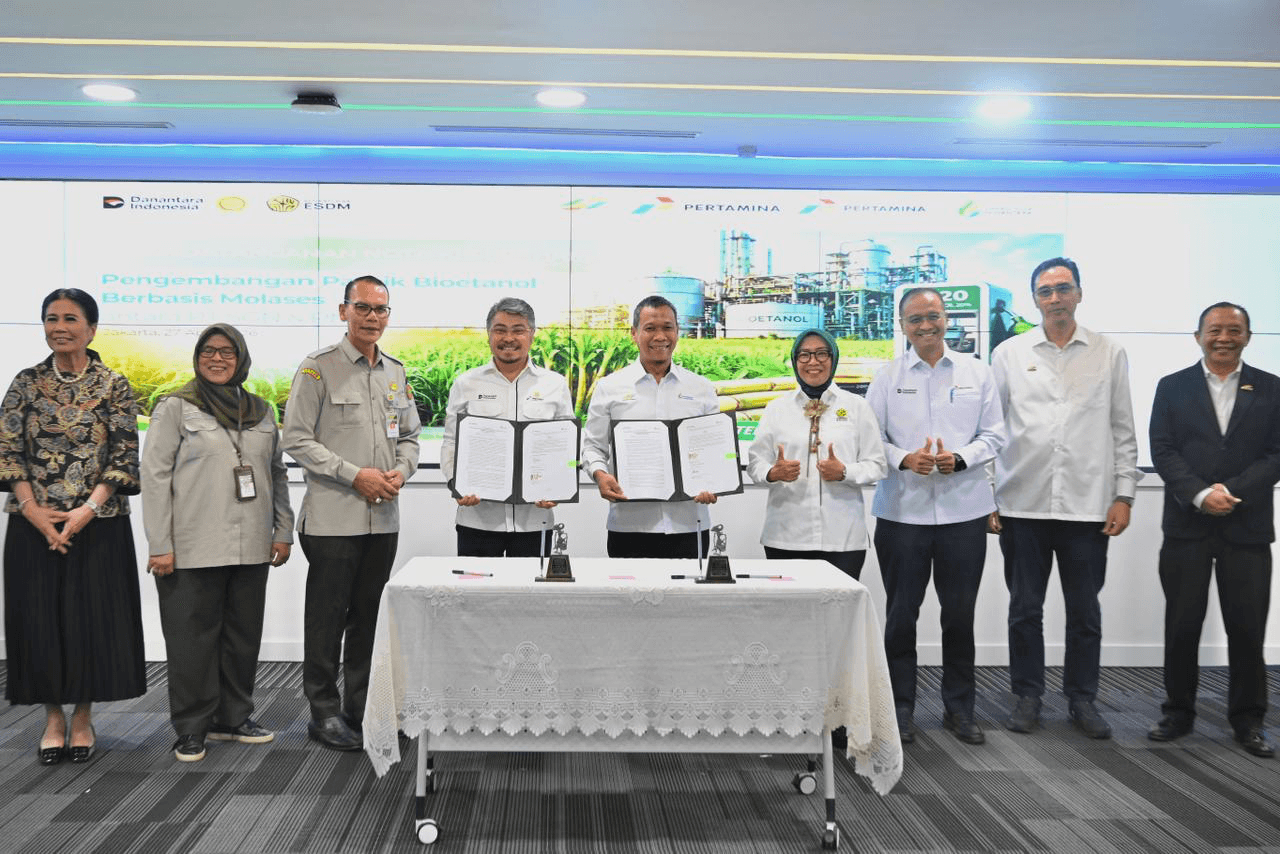 Pertamina Teken 3 MoU Bioetanol, Target E20 2028 Digenjot