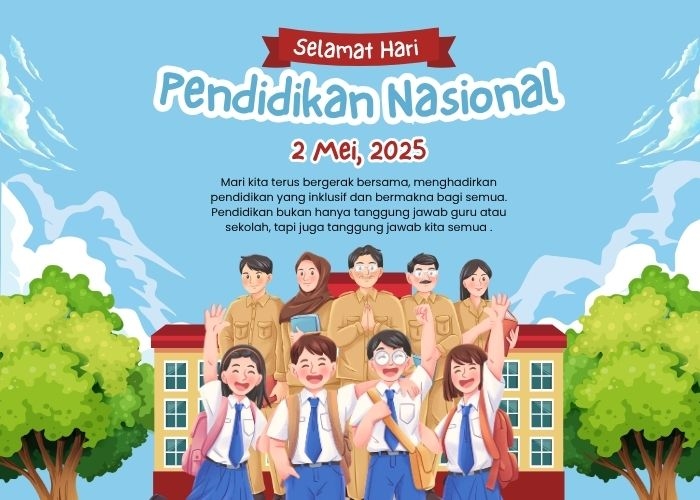 Inspirasi Caption Selamat Hari Pendidikan Nasional 2026 untuk IG, WA, dan FB