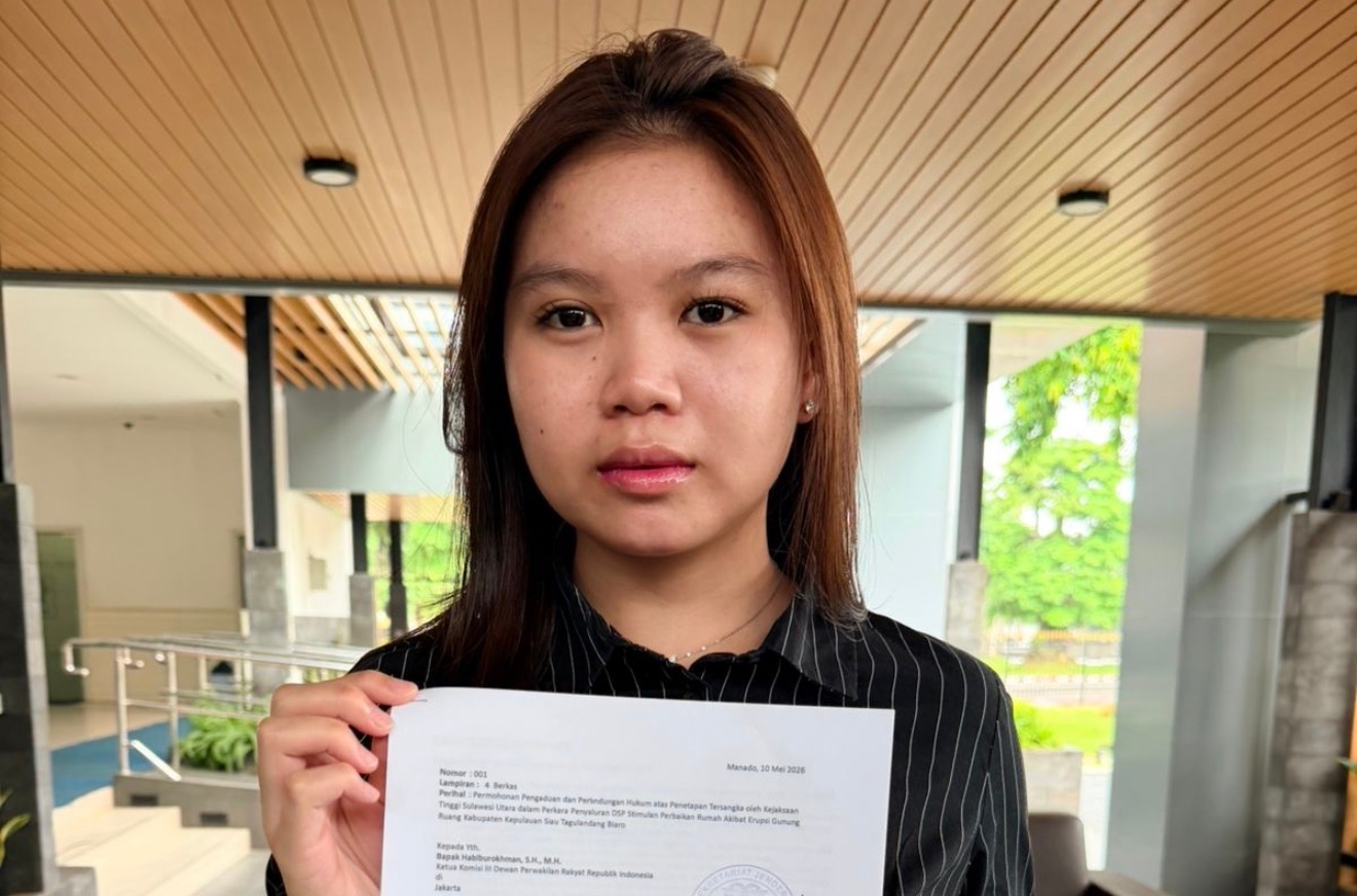 Anak Bupati Sitaro Minta Keadilan ke Komisi III DPR RI