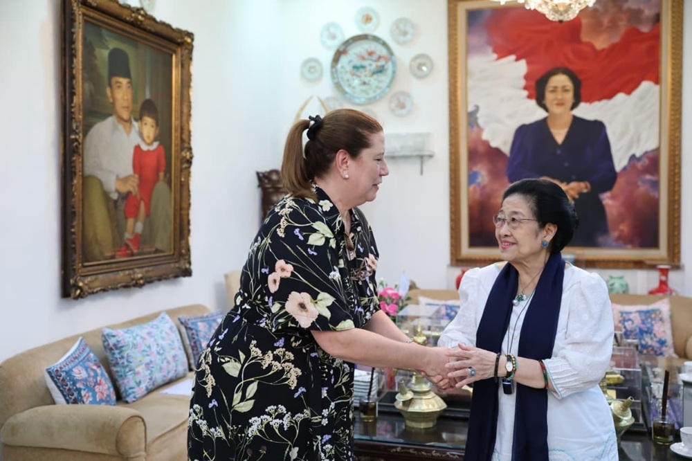 Megawati Bahas Kerja Sama Kesehatan dengan Dubes Kuba, Singgung Vaksin Halal hingga Obat Kanker
