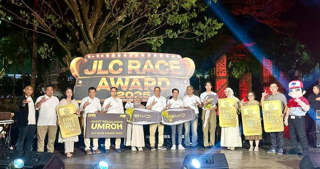 JLC Race Award 2025, Gelar Malam Apresiasi JNE bagi Kesuksesan UKM di Indonesia