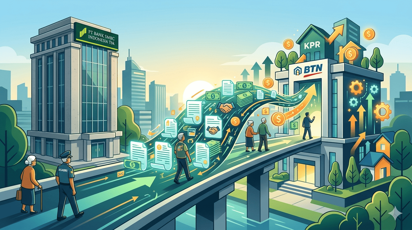 SMBC Indonesia Jual Kredit Rp19,9 Triliun ke BTN, Apa Dampaknya bagi Industri Perbankan?