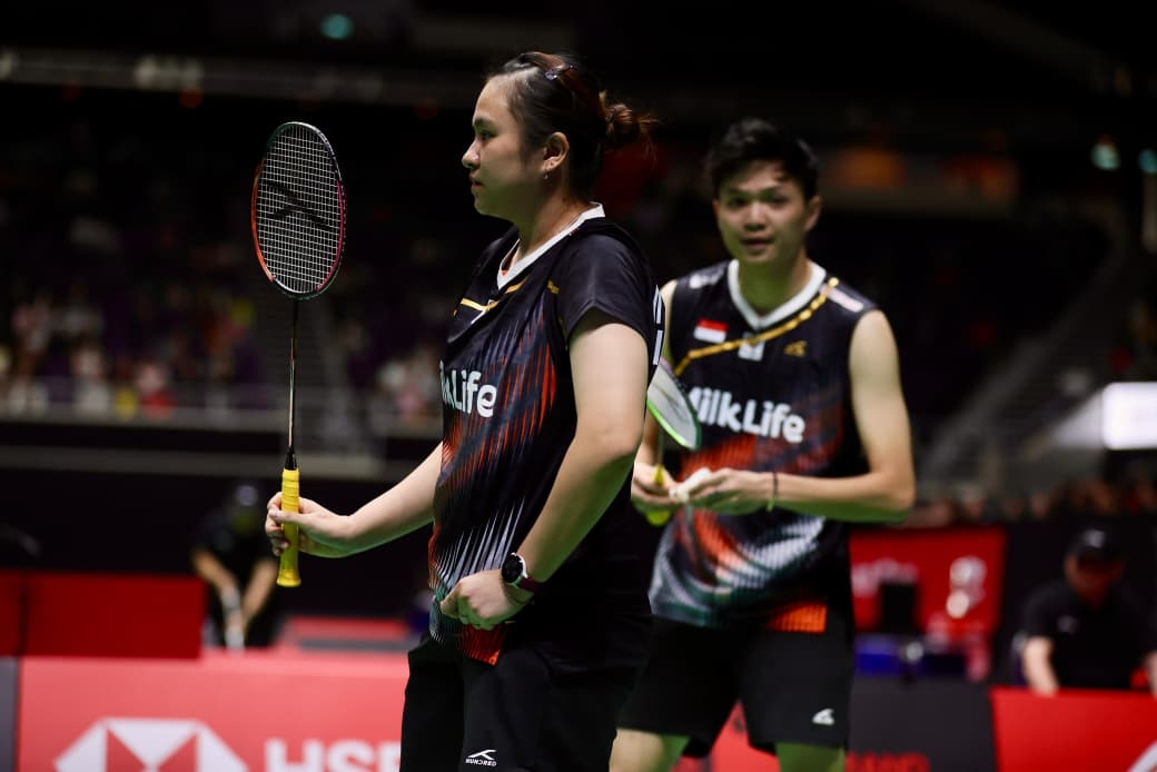 Singapura Terbuka: Gagal Jaga Momentum di Poin Kritis, Bobby/Melati Terdepak di Laga Pembuka