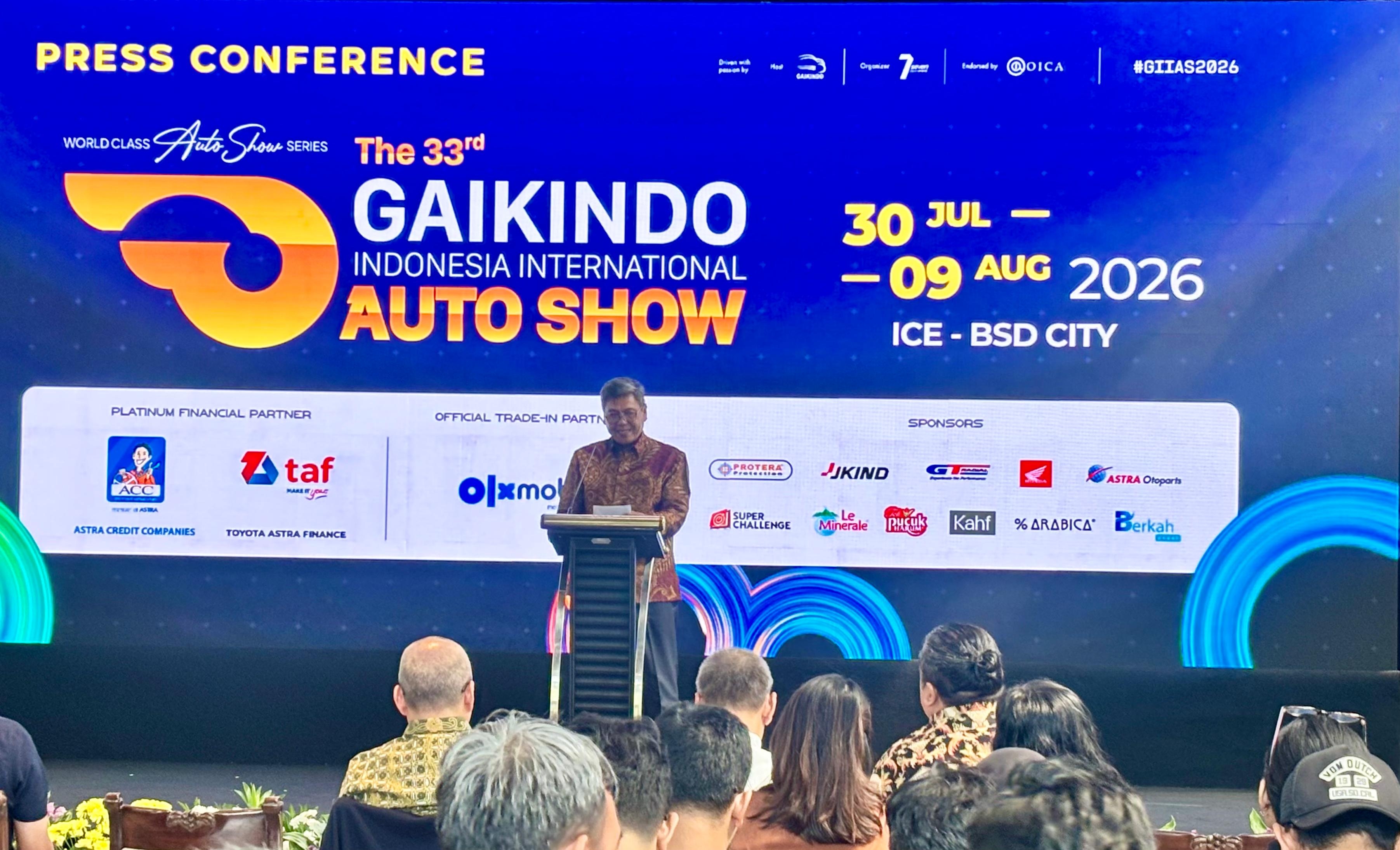 GIIAS 2026 Digelar Juli-Agustus, Industri Otomotif Nasional Tunjukkan Tren Positif