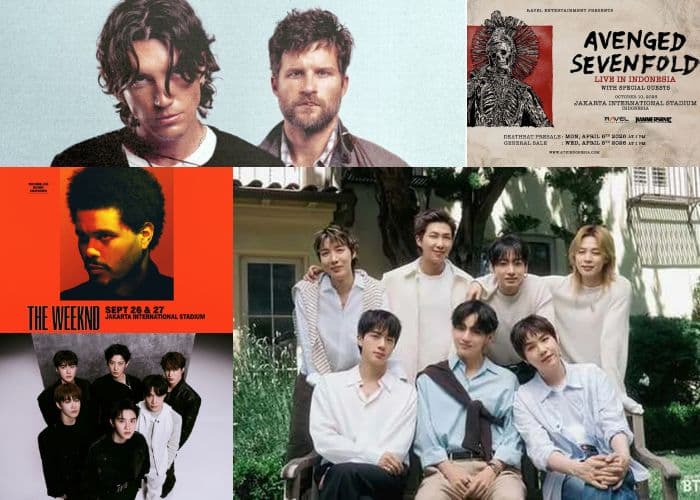Bikin Gak Sabar! 10 Konser Musisi Internasional di Jakarta 2026, BTS Jadi Sorotan