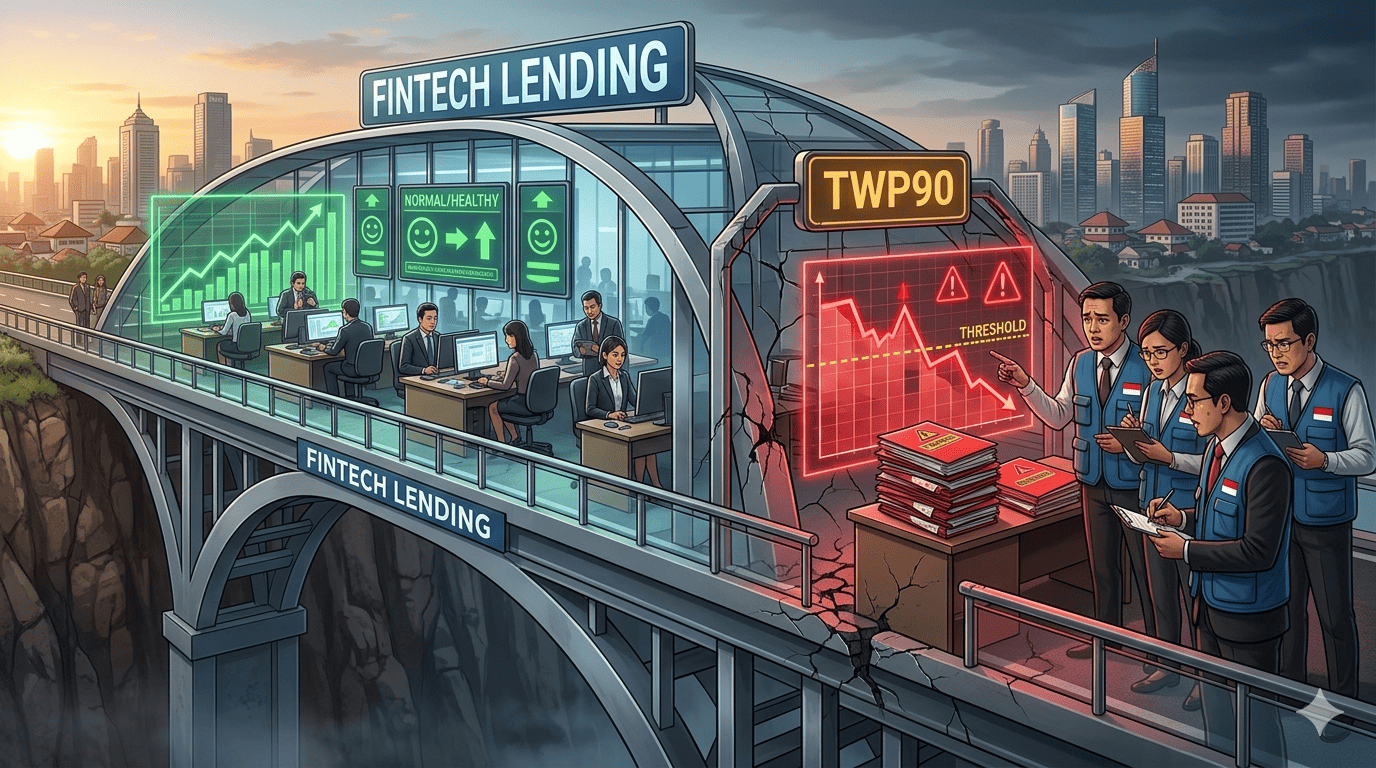 TWP90 Fintech Lending Naik, 19 Pinjol Catat Kredit Macet di Atas 5 Persen