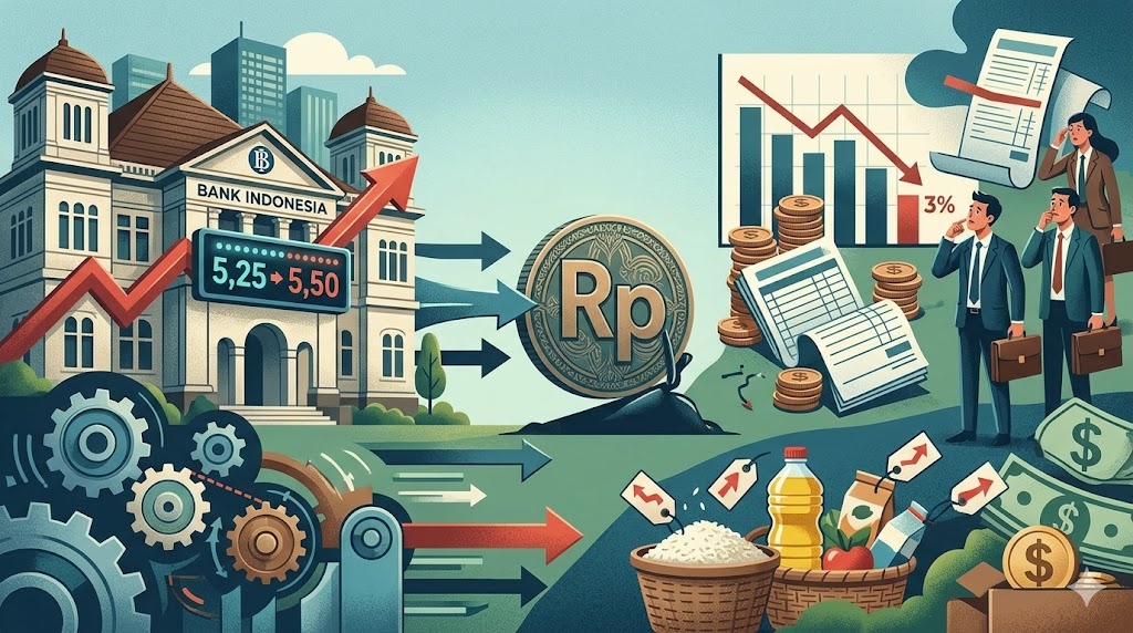 Suku Bunga BI Naik, Pengamat: Penguatan Rupiah Hanya Sementara jika Fiskal Belum Dibenahi